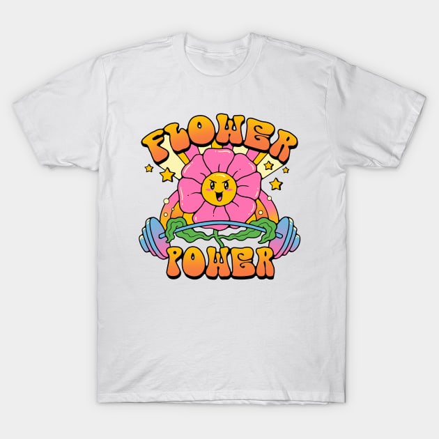 Flower Power T-Shirt by Vincent Trinidad Art